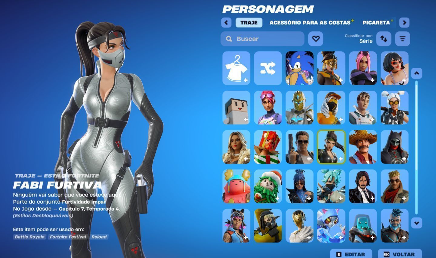 38 SKINS | OMEGAROK | SNAP | SPECTRA | EXTERMINADOR | OSCAR | SONIC | FULL ACESS
