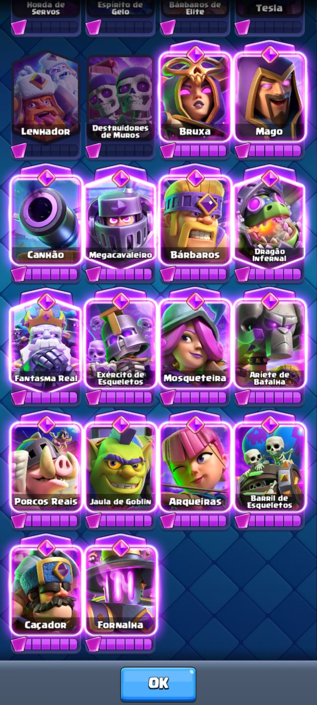 Conta de Clash Royale com 7.000 troféus!