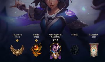 Conta LoL Full champs, 1000 skins, prestígios, platina, level 750