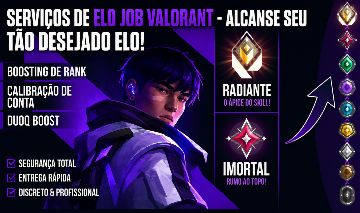 ELOJOB - DUOBOOST - VALORANT: Por um preço acessível.