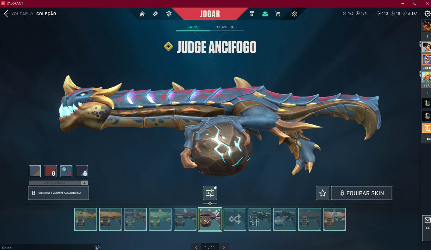 CONTA VALORANT 166 SKINS + R$ 2.400 REAIS GASTOS