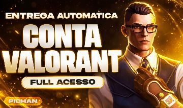 CONTA SMURF VALORANT PRONTA PARA RANKED, LVL20, FULL ACESSO [ENTREGA AUTOMÁTICA]