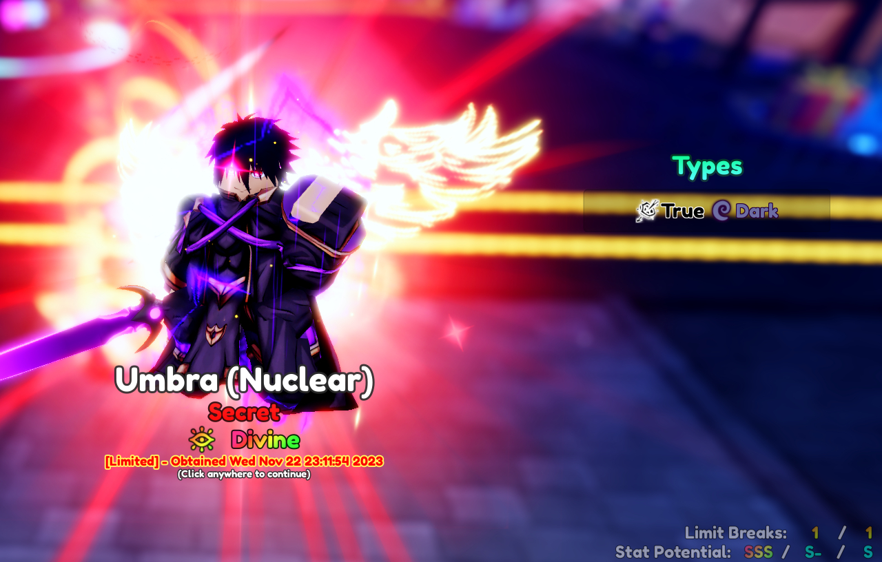 Cid (Umbra)(Evo) - SSS S- S E SHINY BUDHA