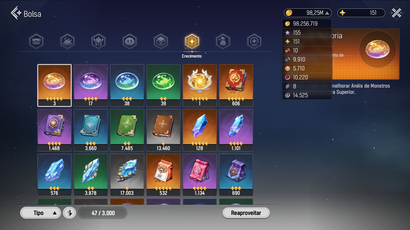 Mongil Star Dive / LvL70