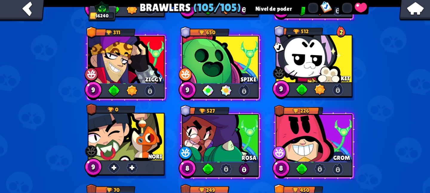 CONTA BRAWL STARS 56K+ DE 2021
