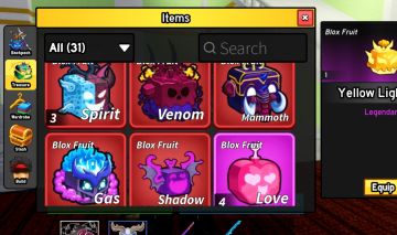 Conta de Blox Fruits Full com gamepass, itens raros e ++!!!