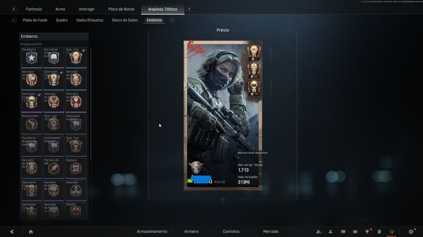 Conta Arena Breakout | Abi | Skins Raras | Cyberphunk | S1 | Refacord