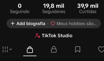 Conta TikTok shop Brasil / 19,8k de Seguidores