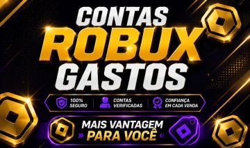 CONTAS ROBLOX COM ROBUX GASTOS | FULL ACESSO | E-MAIL INCLUSO