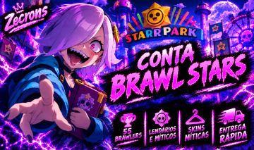 CONTA BRAWL STARS | CONTA COMPLETA + VÁRIOS BRAWLERS E SKINS