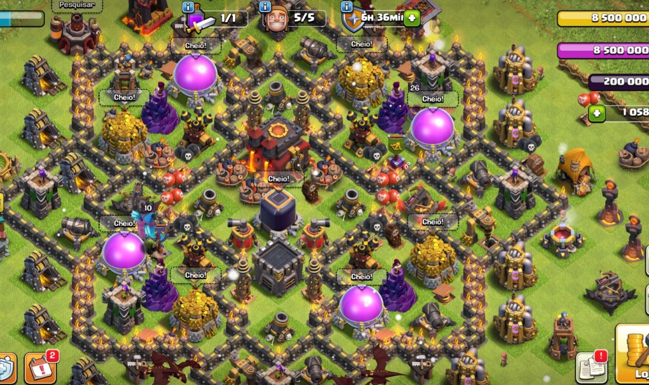 CONTA CLASH OF CLANS CV10 RECENTE [ENTREGA AUTOMÁTICA]