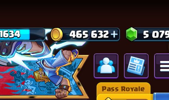 Conta Clash Royale level 1634
