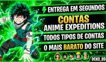 [Melhor Preço]Contas Anime Expeditions| Gemadas| Unidades/SECRET/míticos