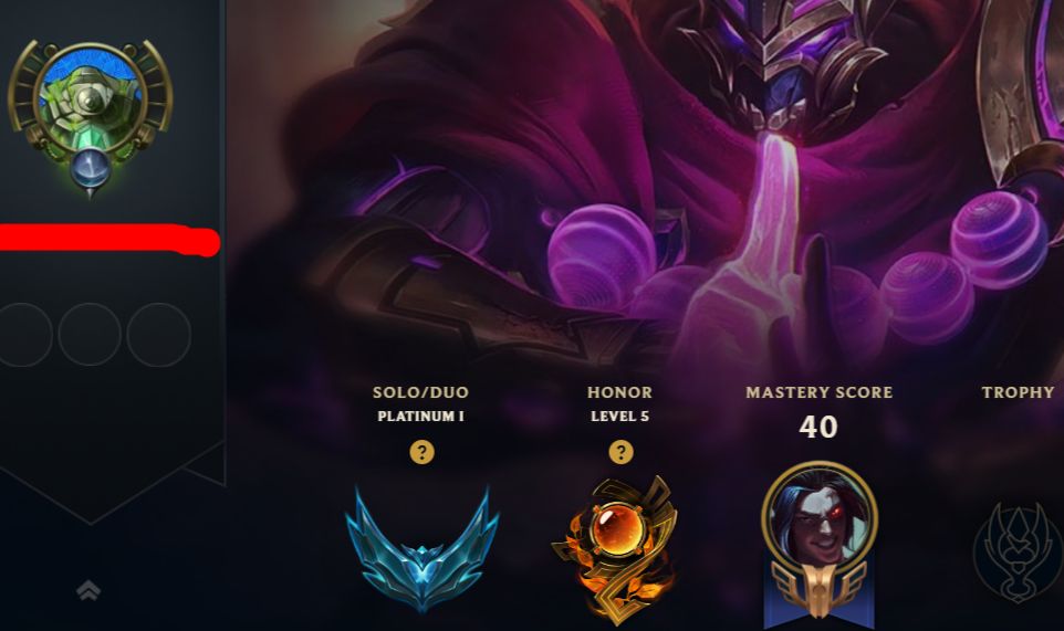 CONTA SMURF PLAT 1 COM MMR MESTRE+