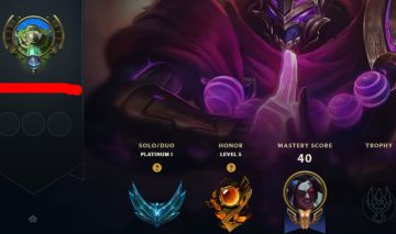 CONTA SMURF PLAT 1 COM MMR MESTRE+