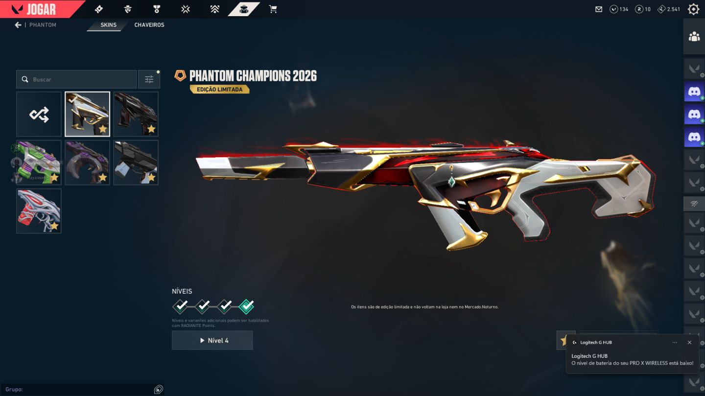 CONTA DE VALORANT BETA FECHADO | FACA VCT 26 | 24 SKINS DE ARMAS + 5 FACAS!