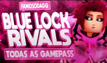 BLUE LOCK RIVALS | ROBLOX | MELHOR PREÇO E ENTREGA RAPIDA | TODAS AS GAMEPASS