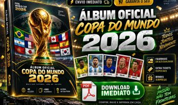 Álbum da Copa do Mundo 2026 Completo + Todas as Figurinhas em PDF
