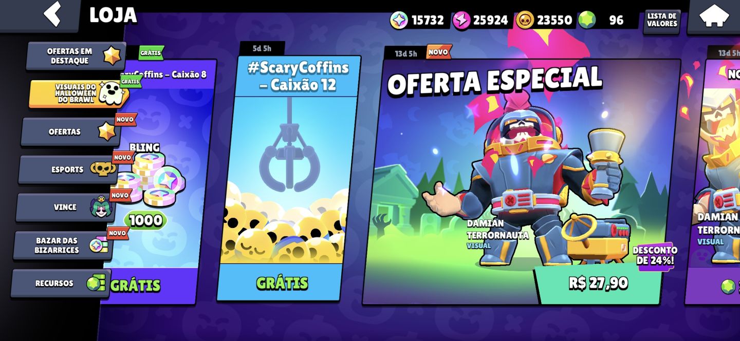 Conta Brawl Stars à Venda | 22 Mil Troféus, Muitos Brawlers e Itens Antigos!