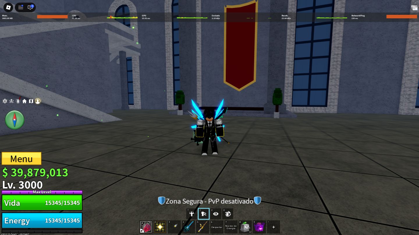 BLOX FRUITS LV 3000 | CYBORG V4 FULL | 2X MONEY + MAESTRIA | DARK + DOG BLADE