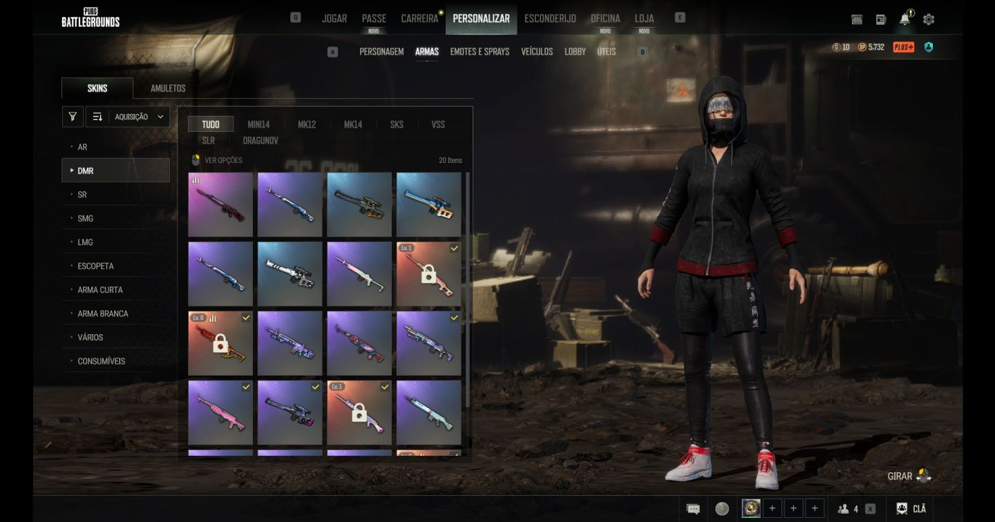 CONTA PUBG STEAM - 8 PROGRESSIVAS - 3 VEICULOS +3.500 HORAS E ITENS RAROS