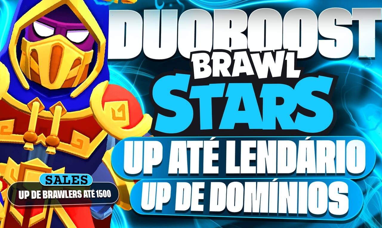 [BRAWL STARS] DUOBOOST, SERVIÇOS DE ELOJOB, RANKEADA, TROFÉUS | UPO CONTA !!