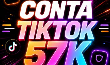 CONTA TIKTOK 57K+ ENGAJADA!! SEM SHOP!