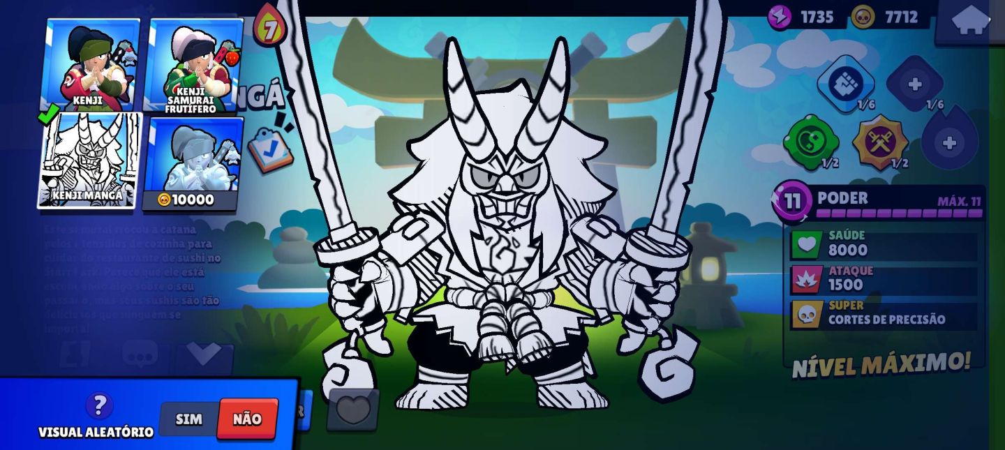 BRAWL STARS 75 BRAWLERS | NÍVEL 101 | 17.750 TROFÉUS | 9 LENDÁRIOS | 166 SKINS