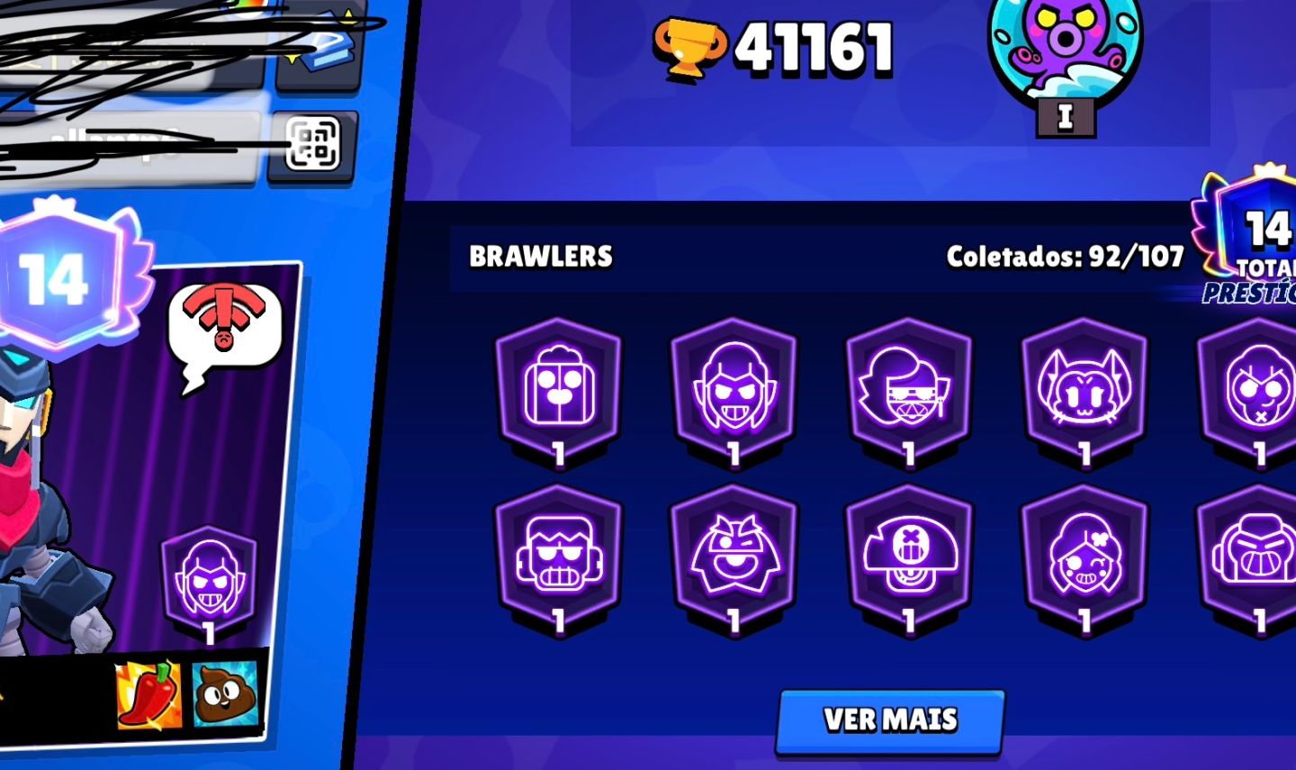 Conta Brawl stars