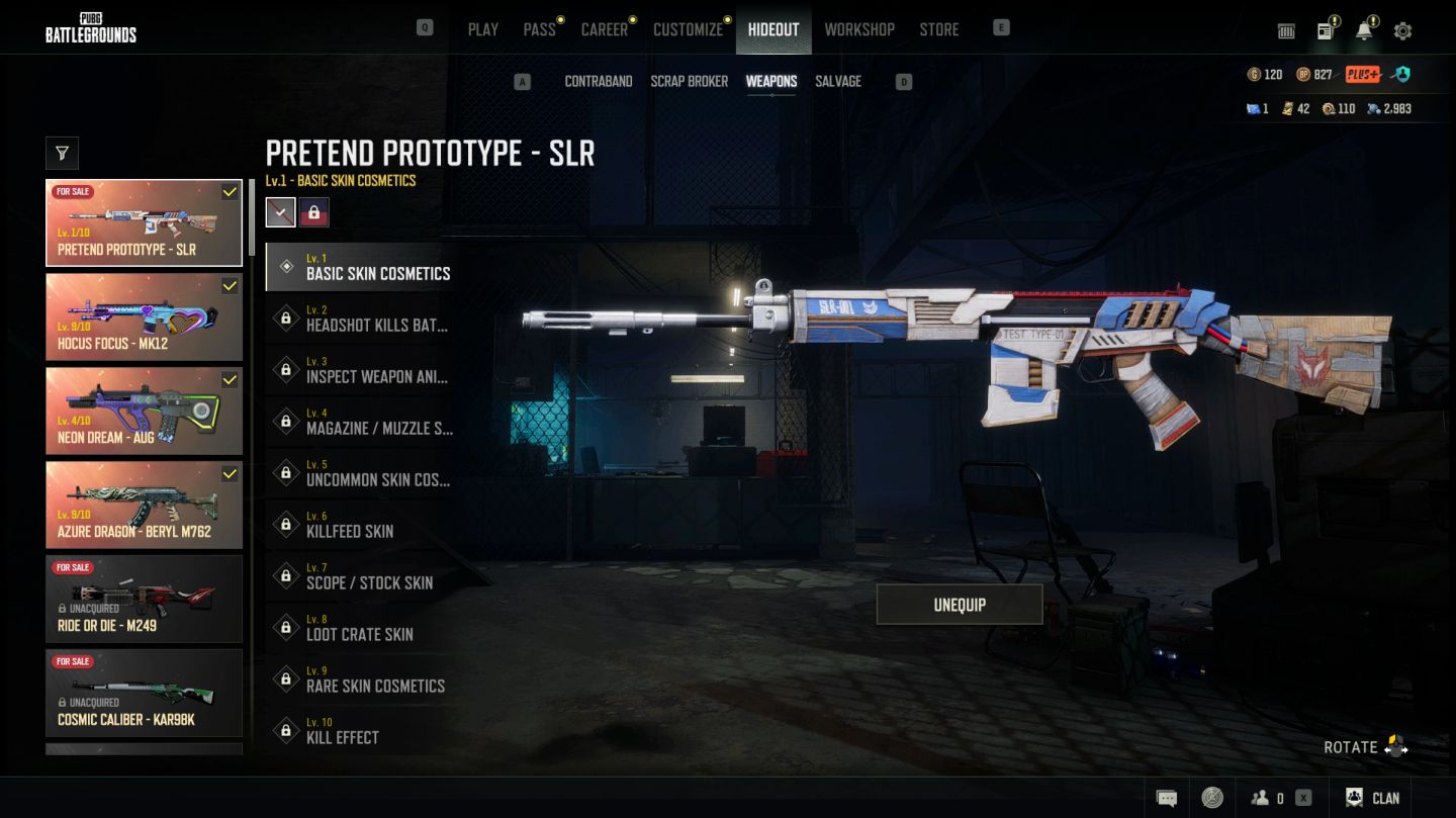 Conta Pubg 2 progressivas lv 9