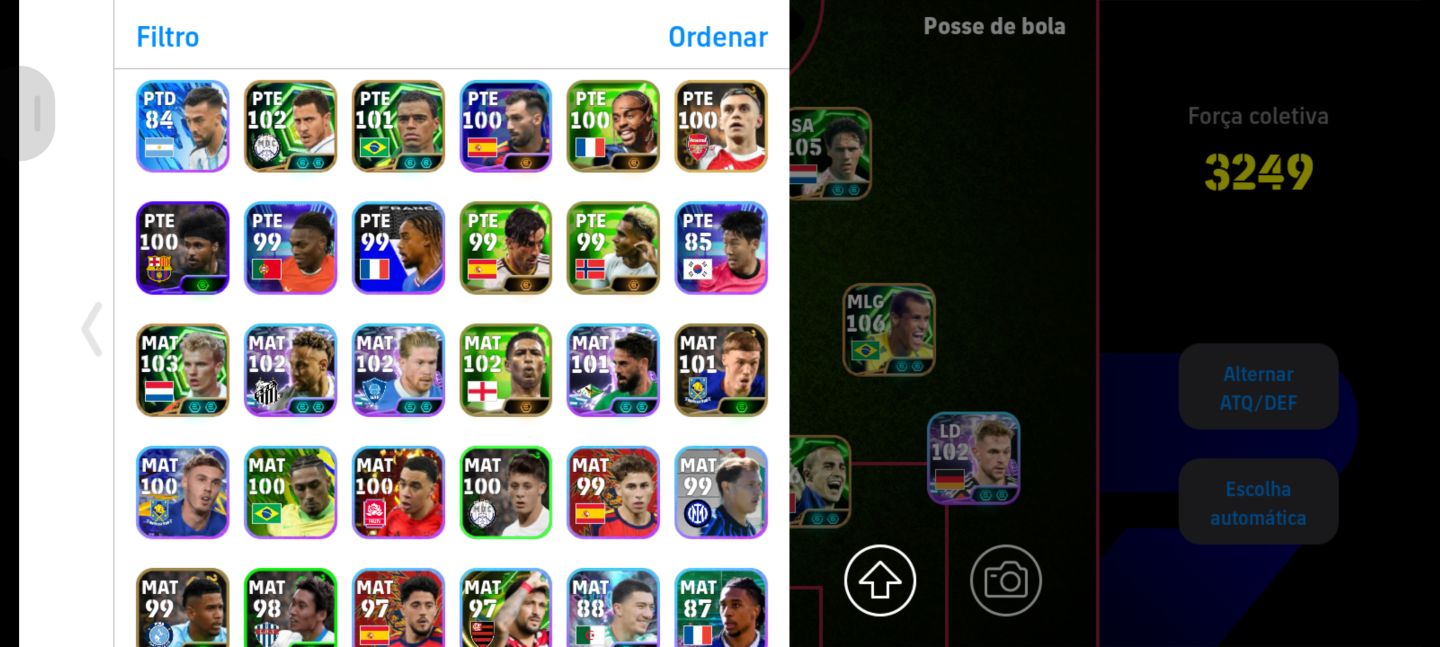 CONTA EFFOTBAL COM MUITOS PAGOS! PEGANDO 3255 + DE FORÇA MAXIMA