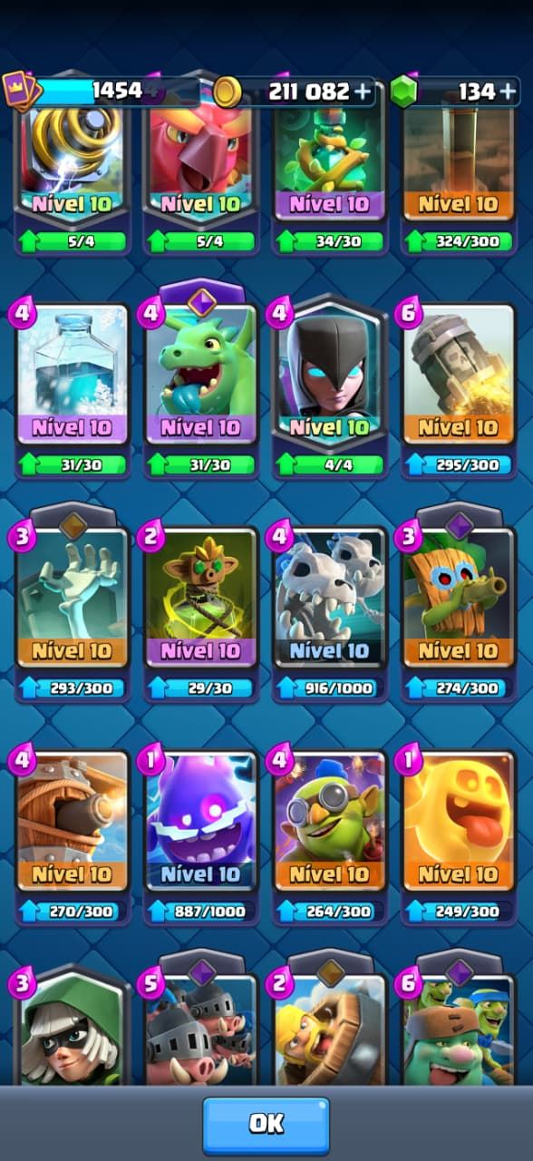 CONTA CLASH ROYALE - CONTA DE 2017 - FULL ACESSO