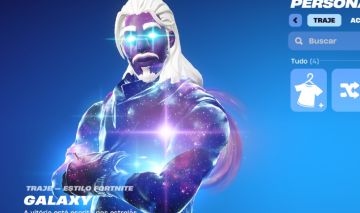 CONTA FORTNITE COM GALAXY SKIN/ SUPER RARO/ FULL ACESSO/ PREÇO ÚNICO