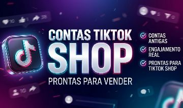 CONTAS TIKTOK SHOP | 2K+ SEGUIDORES