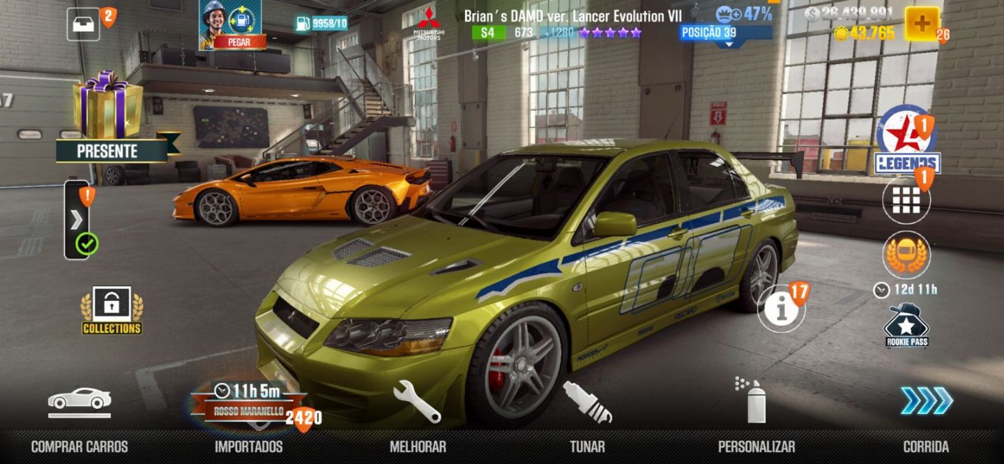CSR RACING 2 PARA IOS | PACKS CASH + GOLD + KEYS + CARROS + TOKENS | TOP VENDAS