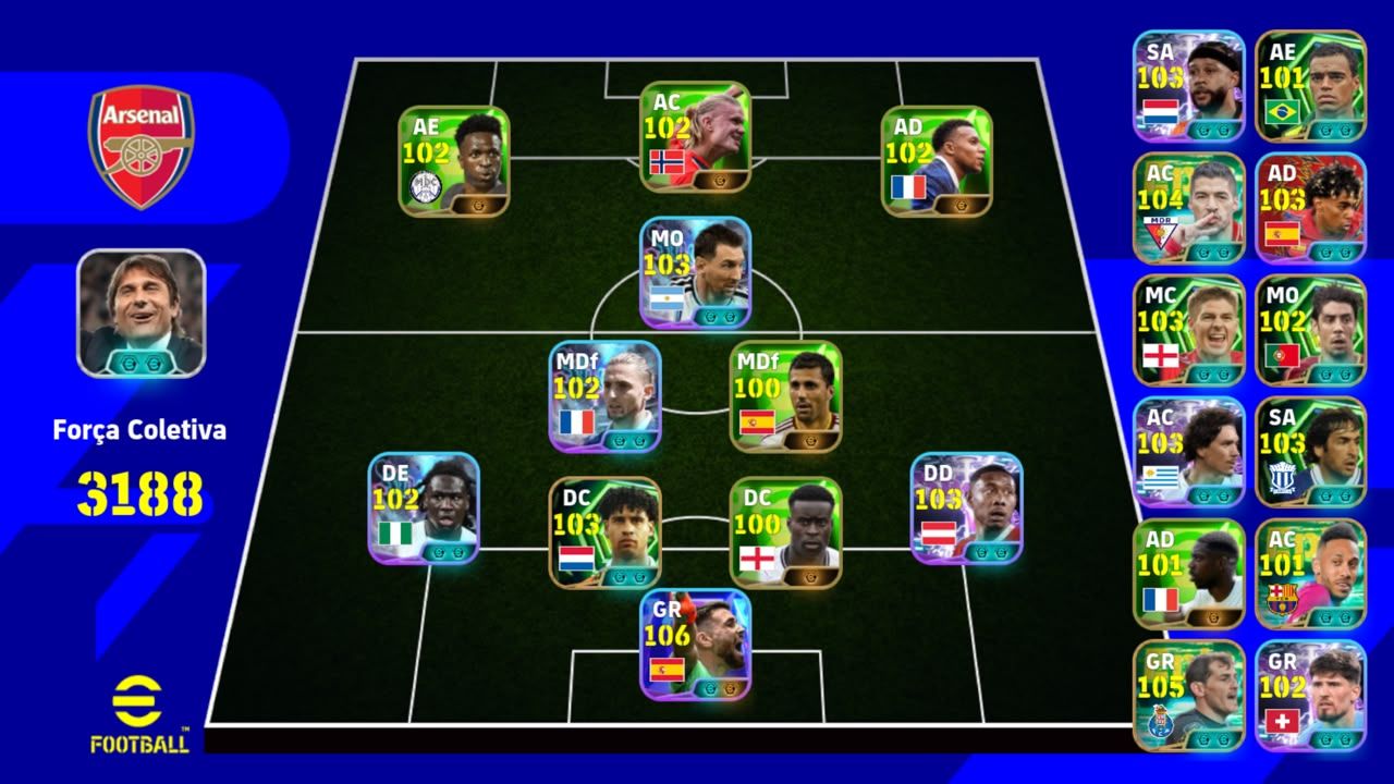 Efootball Conta Top baratinha