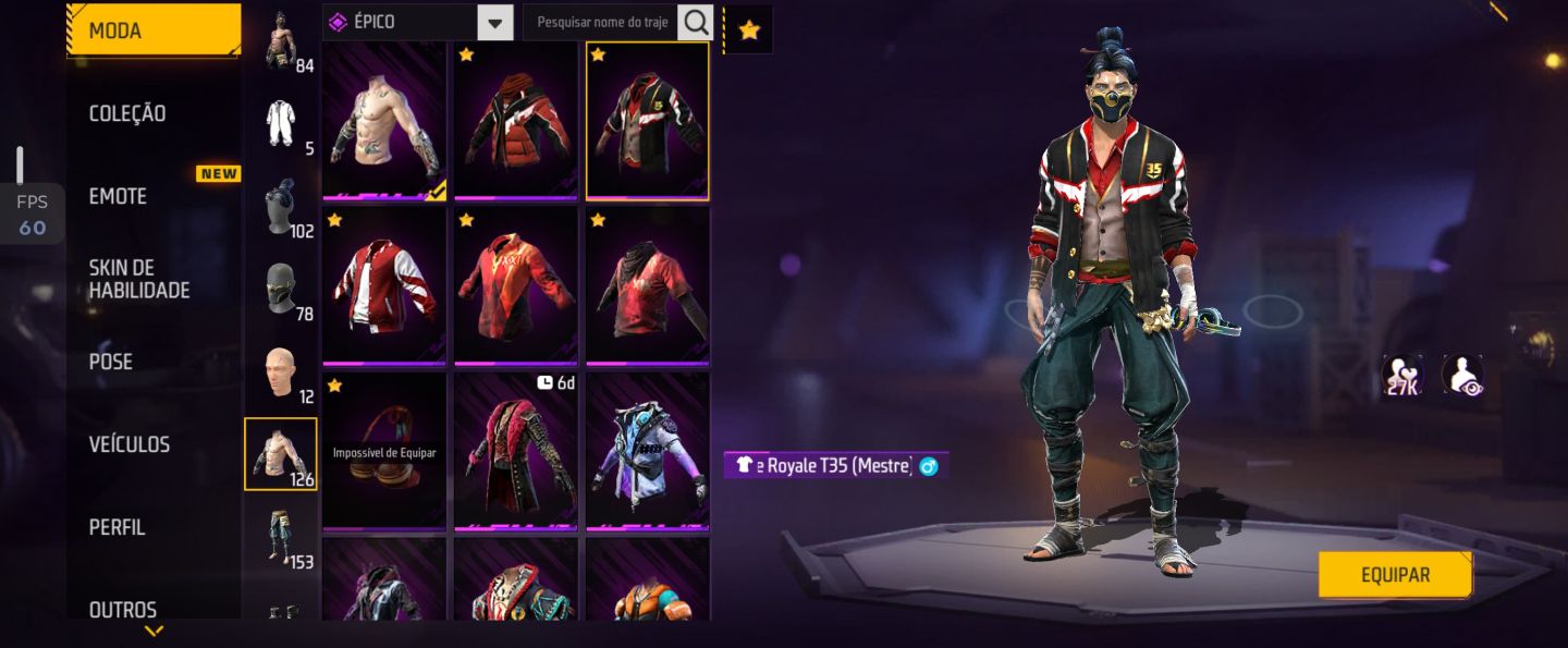 CONTA FF ANTIGA S8 ANGELICAL AZUL + VERMELHA | PRIME 4 | KAKASHI + SAKURA