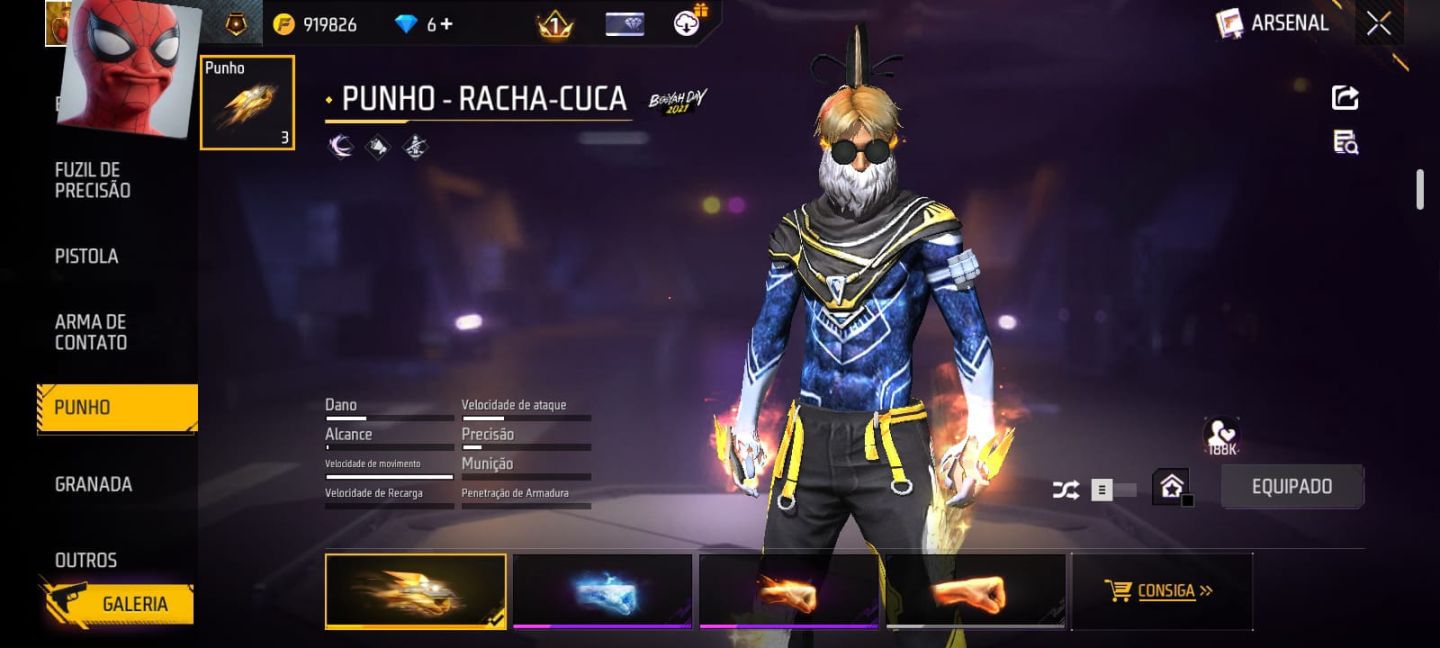 CONTA FF RARA Y GEMADA