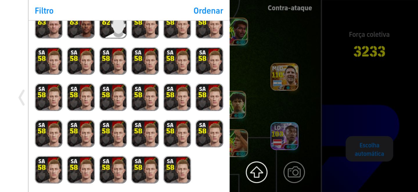 Conta efootball mobile 3230+ somente konami Id