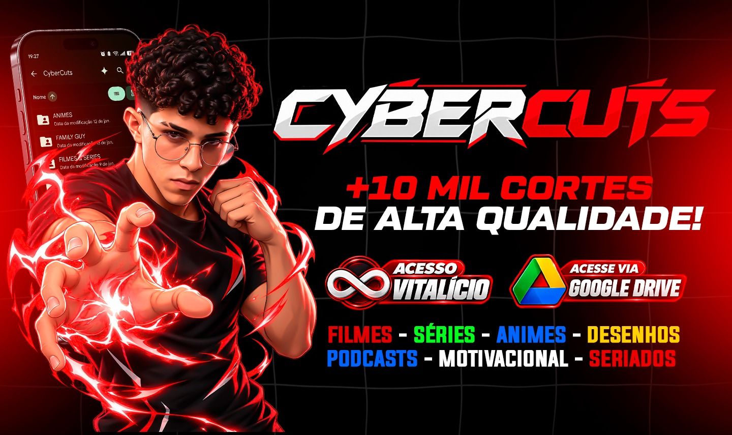 [70% OFF] CYBERCUTS - PACK +10MIL CORTES PARA MONETIZAR