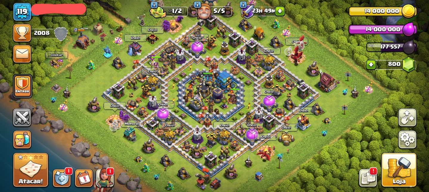 CONTA DE CLASH ROYALE | CLASH OF CLANS | BRAWLS STARS | 4ANOS PARA CIMA