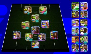CONTA COM DANI OLMO 107, MALDINI 109, PACK DA FRANÇA E 3165+ DE FORÇA COLETIVA