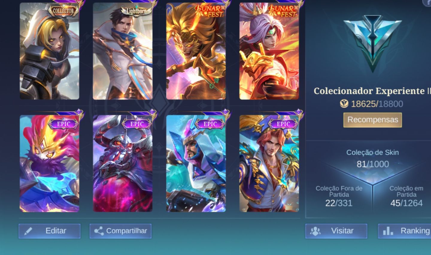 Conta Insana FULL Skin do Barats, e Sun Lunar Fest