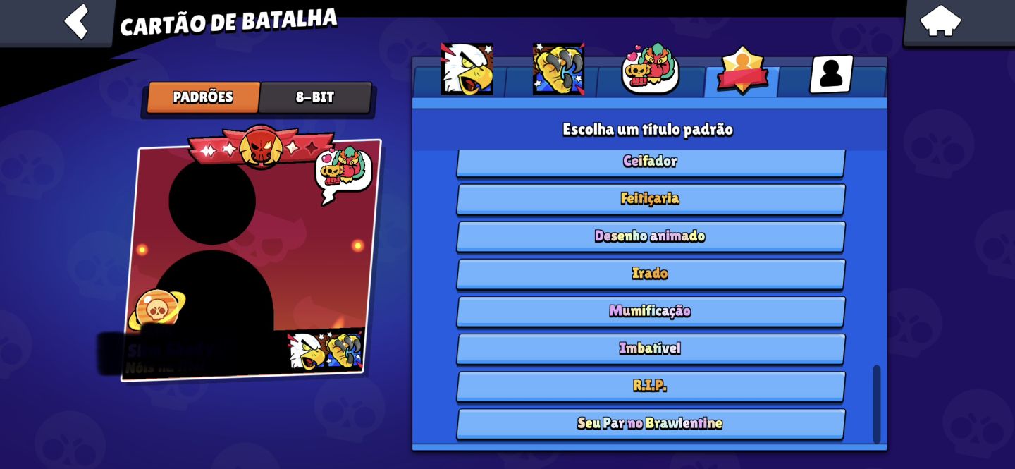 Conta Brawl Stars Og com muitas Skins raras brawlers upados e cosméticos