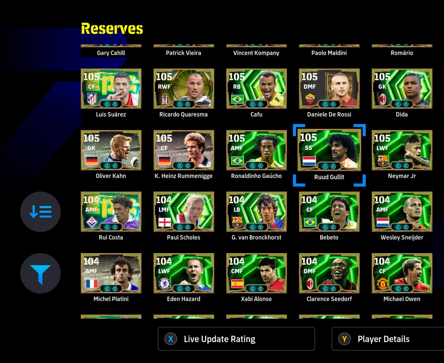 Conta Efootball Xbox / Pc Microsoft - 3352- 22 BigTime +102 Épicos + 47 ShowTime
