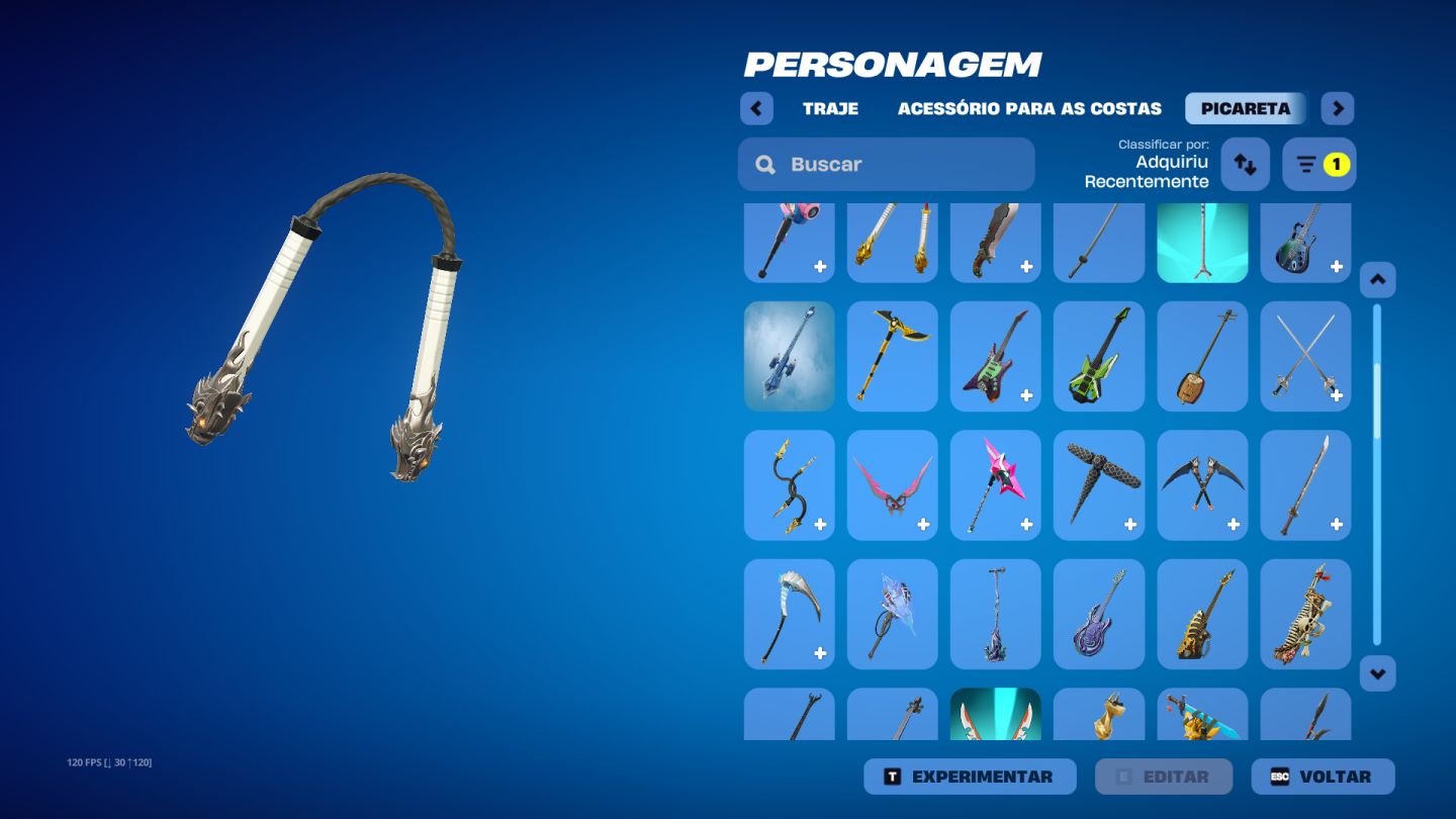 CONTA FORTNITE 76 SKINS COM PASSE ATUAL