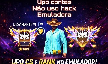 UPO CS e RANK (UPO no emulador)