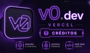 V0.dev Vercel AI | Contas Individuais com Saldo + Brinde Exclusivos