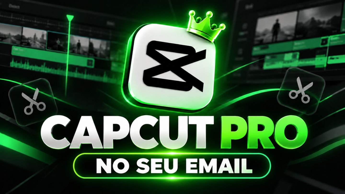 CAPCUT PRO INDIVIDUAL NO SEU EMAIL