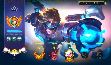 EZREAL ULTIMATE + 10 BAÚS HEXTEC [ CONTA GOLD COM MMR ALTÍSSIMO ] + [TROCA NICK]